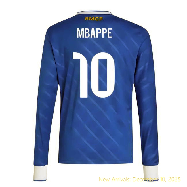 2025-2026 Real Madrid Third Shirt - Authentic Uniform (Mbappe 10) -...