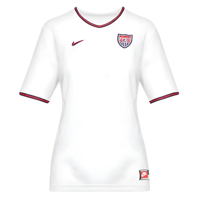 Rare Collector Quality USA Home Rare Jersey (USA 1999) (Womens)