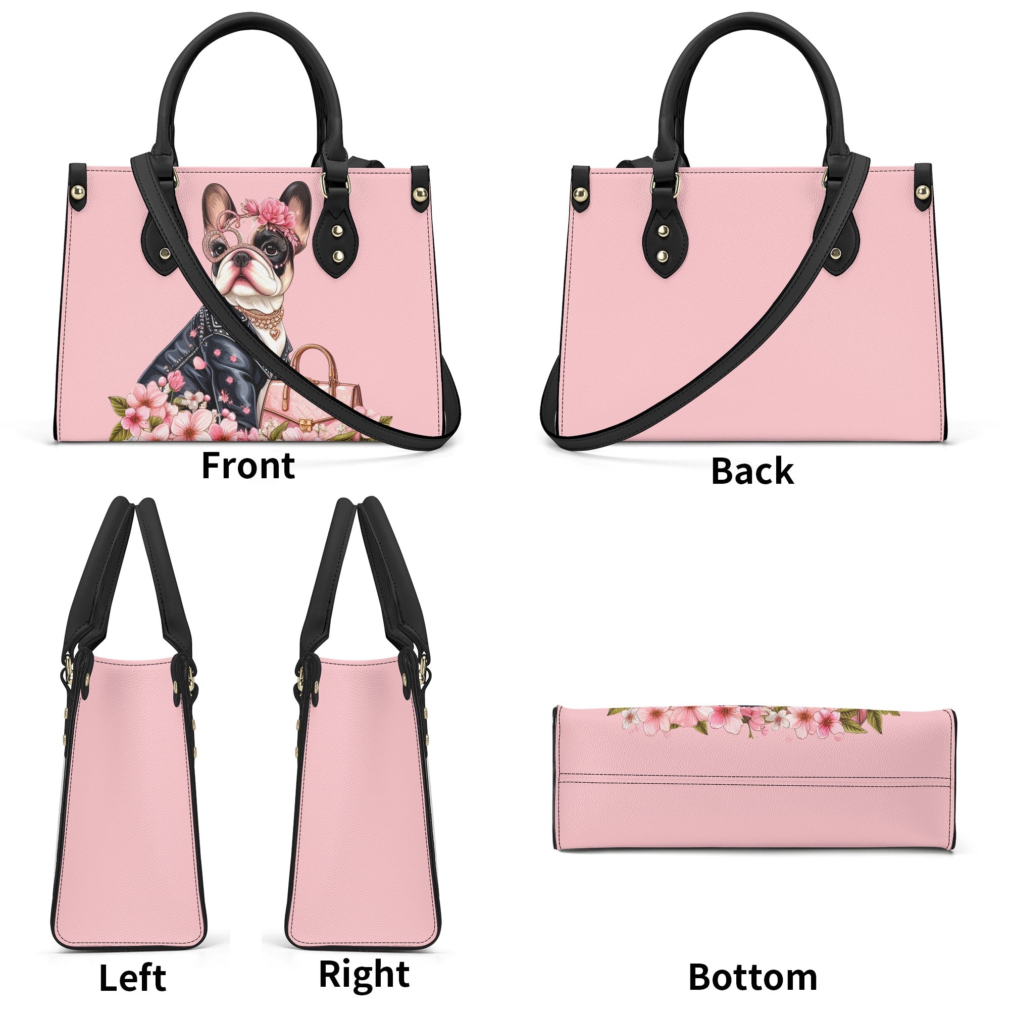 French Bulldog Lover Willow Luxury Women Handbag Perfect Gift Idea