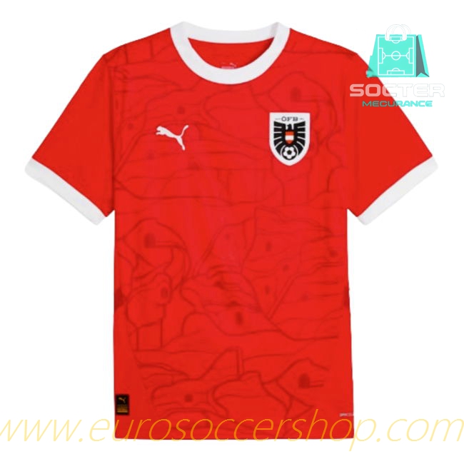 World Cup 2024-25 Collection Austria Home Shirt (Baumgartner 19)