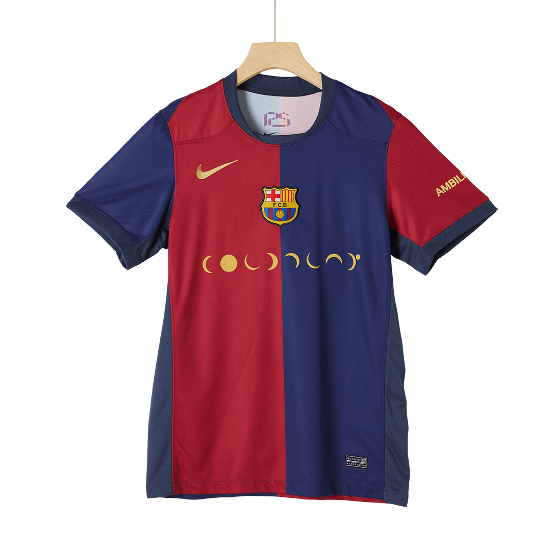 Barcelona Home  Soccer Jersey 2024/25 - COLDPLAY Authentic Kit