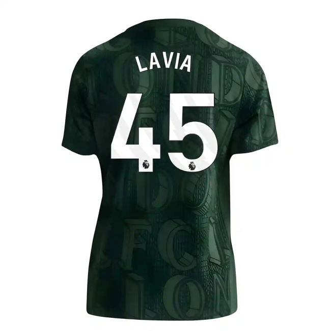 Chelsea Chelsea Pre Match Shirt Green Kids Lavia #45 Superior Craf...
