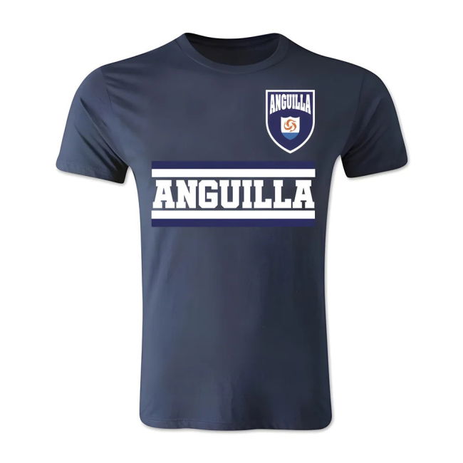 World-Class Premium-Quality Anguilla Core Football Country T-Shirt