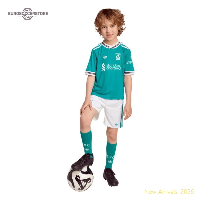 Child-friendly Mini Liverpool Jersey 2025-2026 Soft-touch