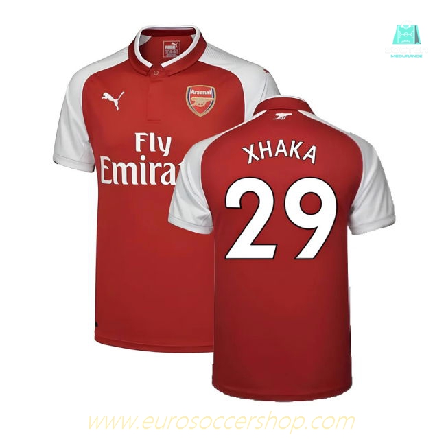 Arsenal 17/18 Home Football Shirt Adult Size XS ((Excellent) XS) (Xhaka 29)