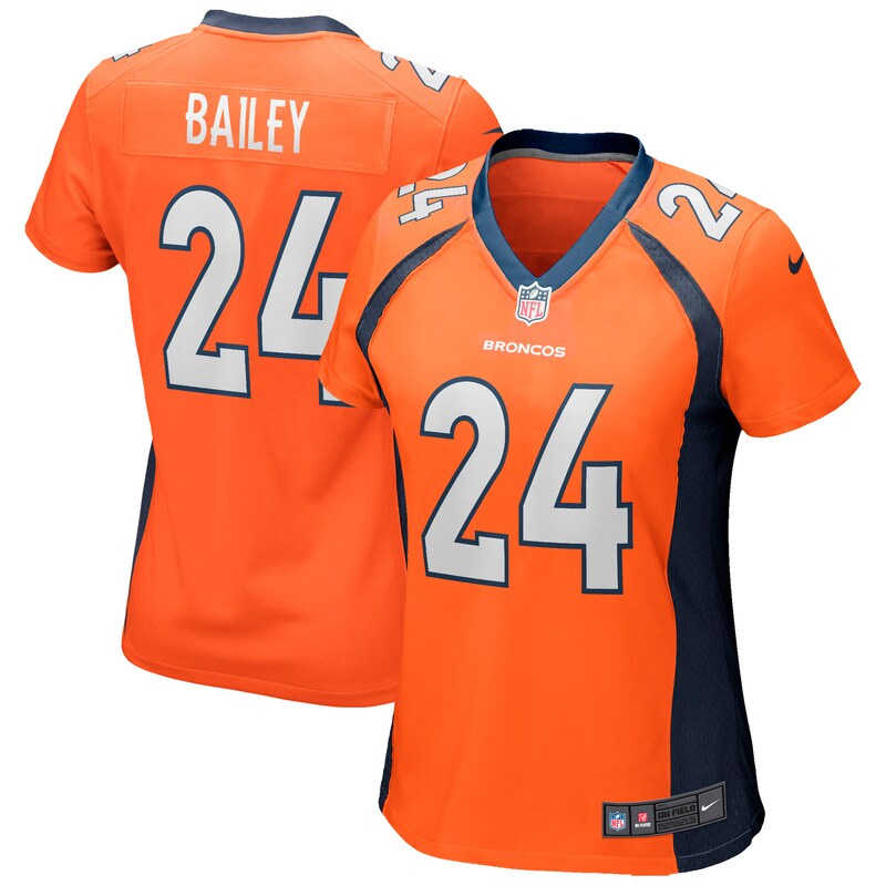 None Champ Bailey DEN Broncos Bold Affordable Jersey Game Day Wear