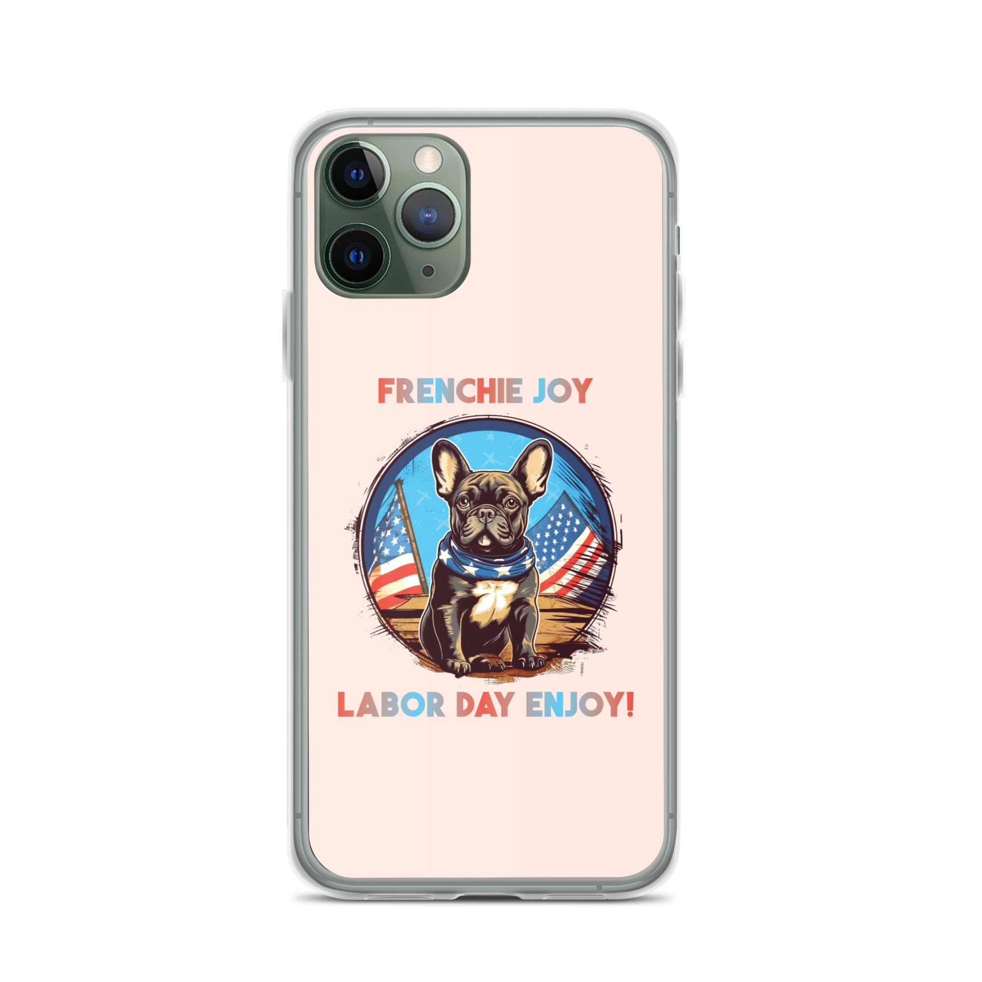 Frenchie Joy - Bulldog Clear Case For Iphone® For French Bulldogs