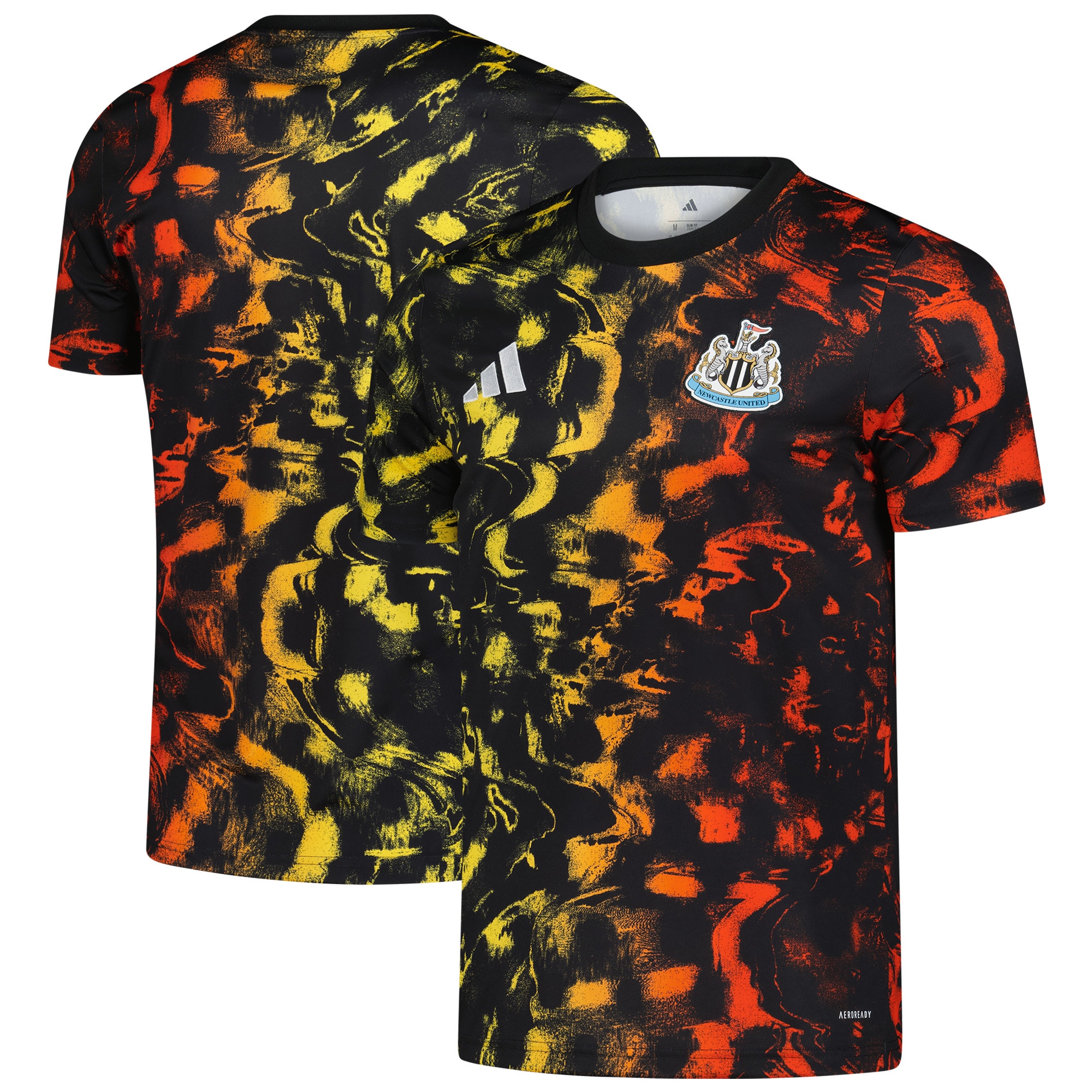 [JED] Newcastle United 2025/26 AEROREADY Pre-Match Jersey Top - Black