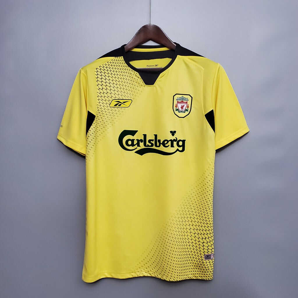 Cheap 2004-2005 Liverpool Away retro shirt