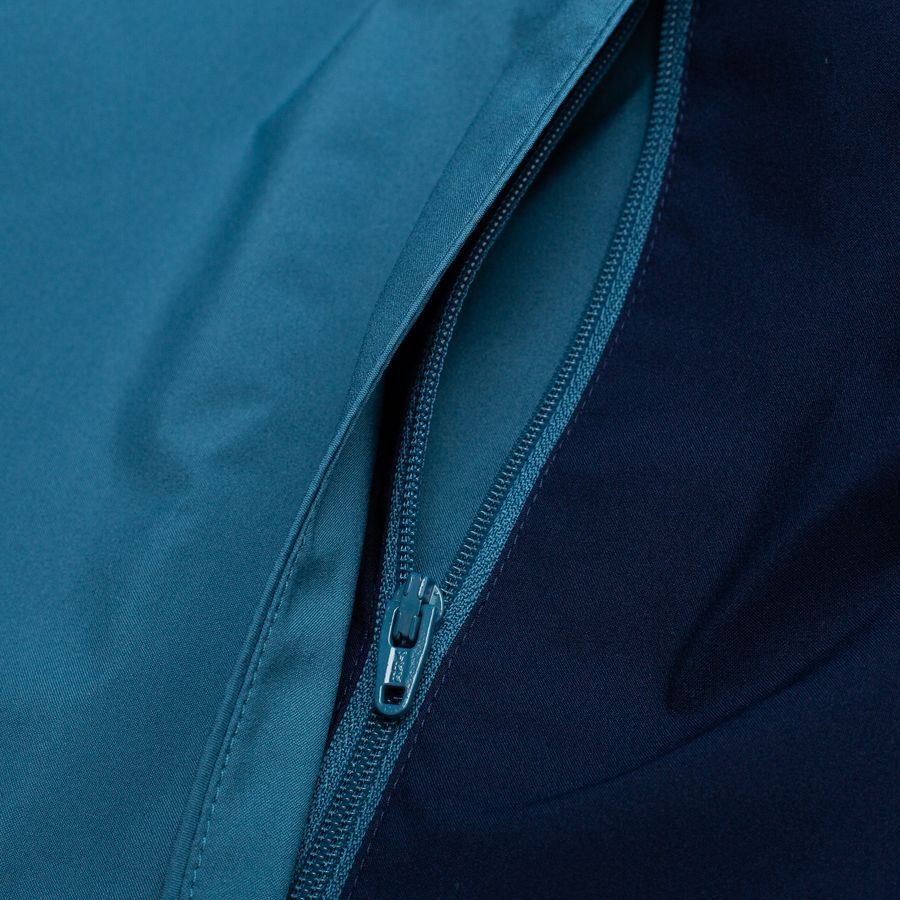 Arsenal Rain Travel Jacket Tiro 25 Jet Blackened Blue/night Indigo