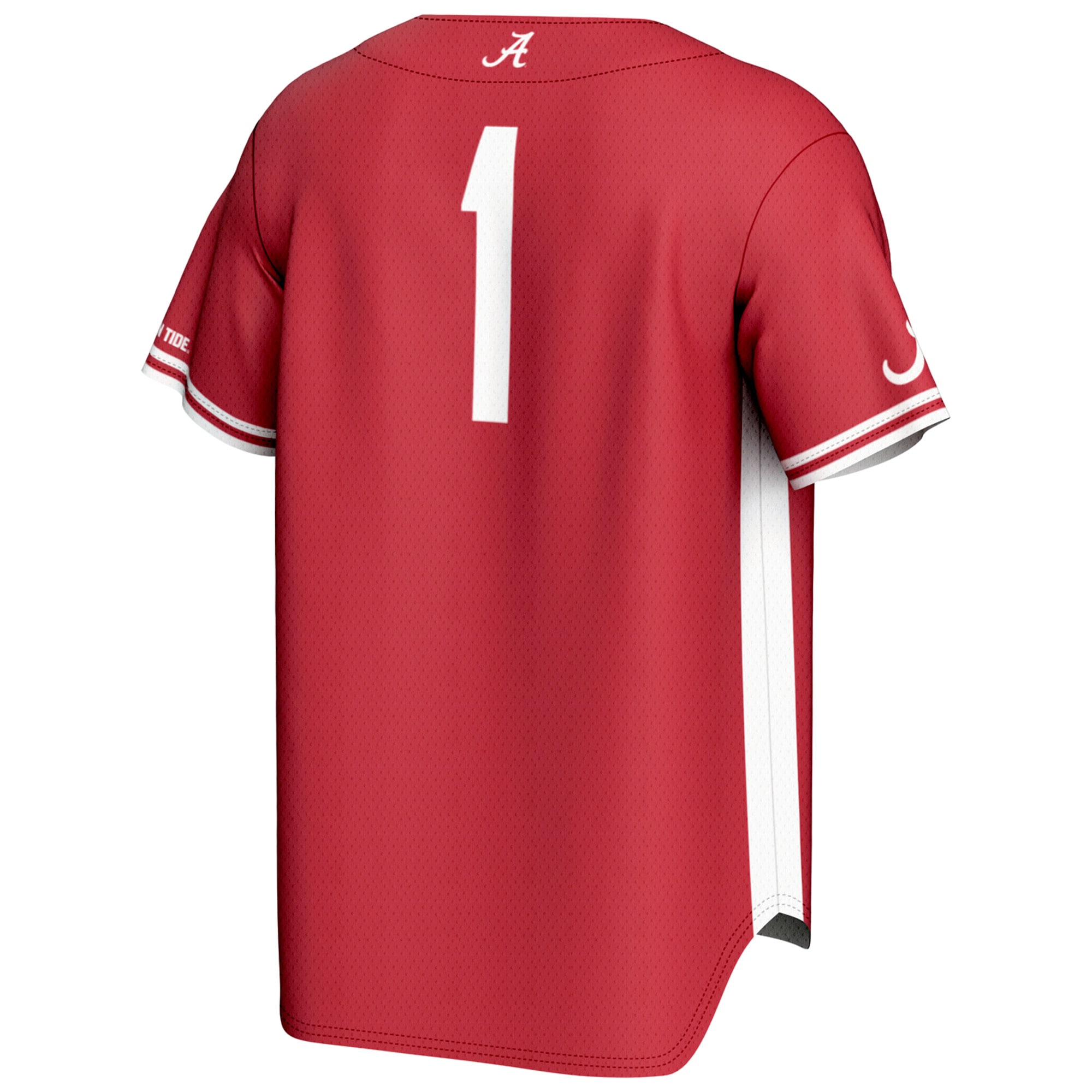 [NJP] Alabama Crimson Tide GameDay Greats Lightweight Baseball Fashion Jersey - Crimson