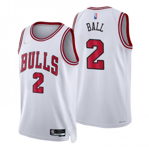 Nike White Chicago Bulls #2 Jersey - Affordable Basketball Jersey