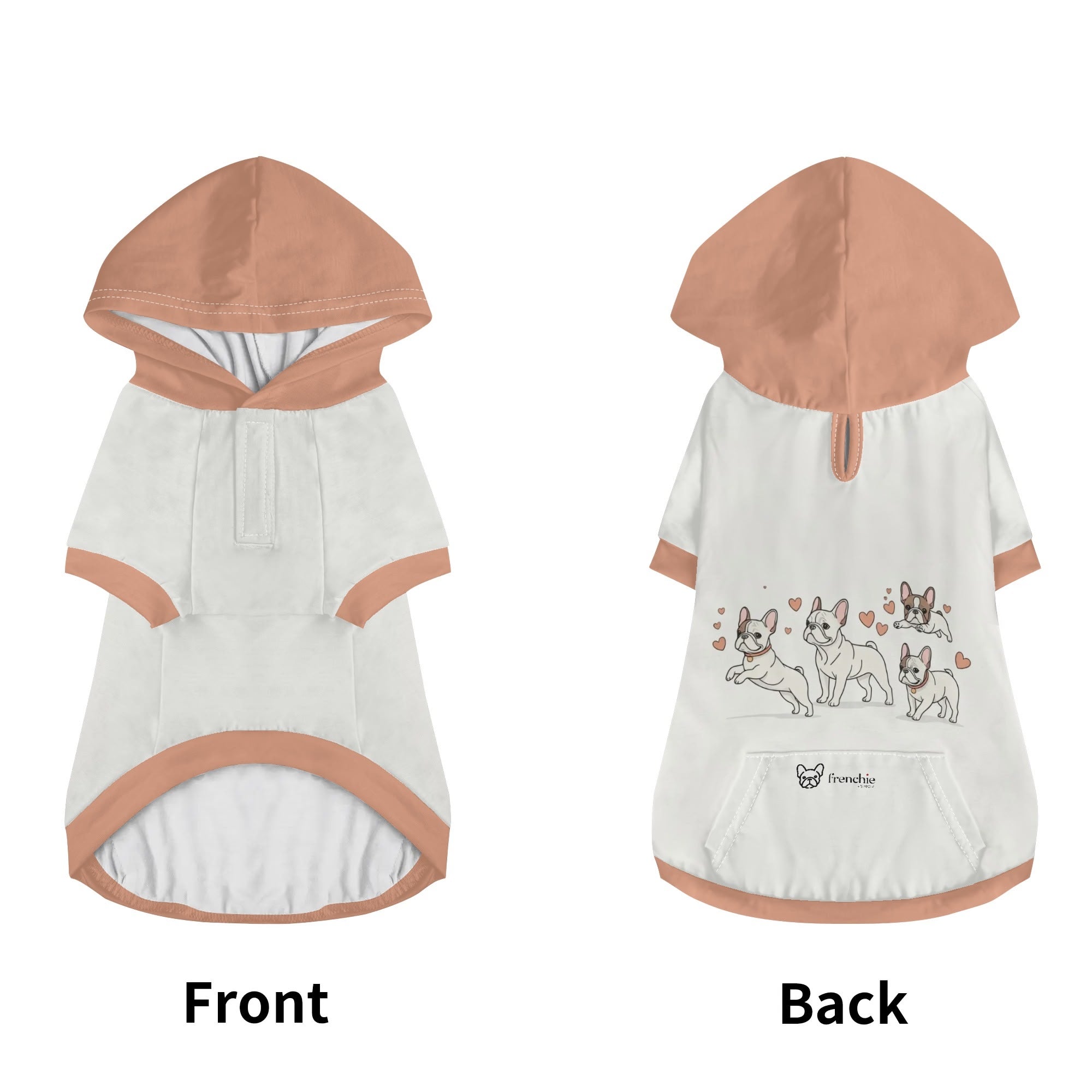 Dixie - Hoodies for French Bulldog | Frenchie Shop Original