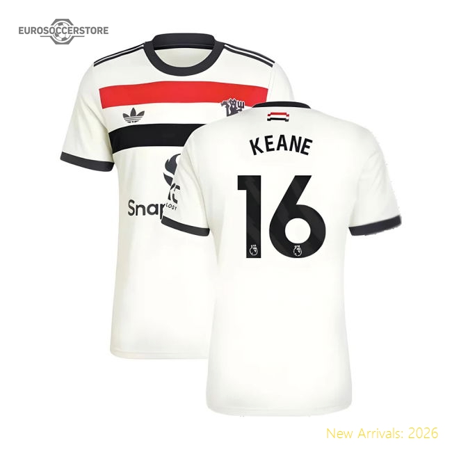 Top-grade 2024-2025 Man Utd Third Shirt (keane 16) - Premium Quality