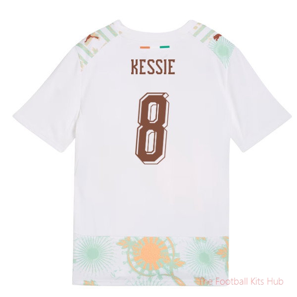 2026-2027 Ivory Coast Away Shirt (Kids) (Kessie 8)