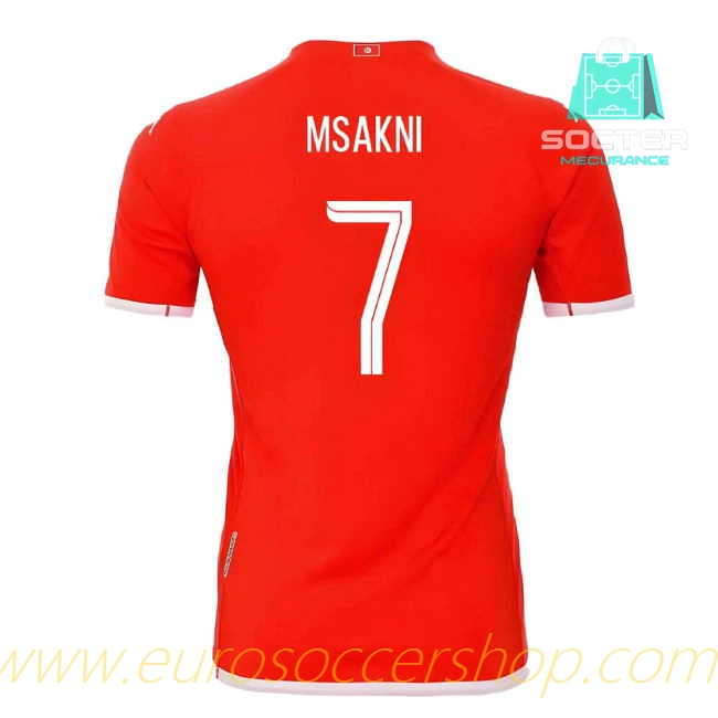 2022-2023 Tunisia Home Jersey Official (MSAKNI 7)