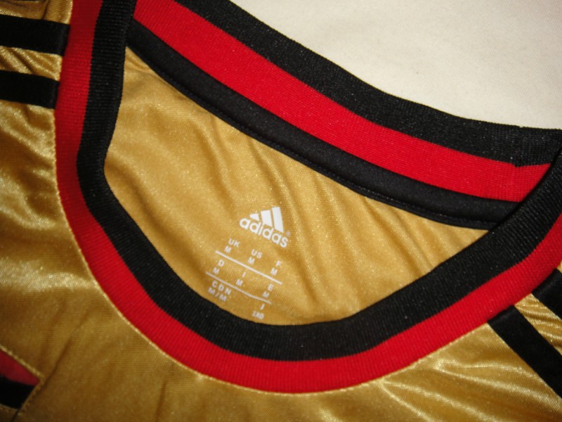 Premium Authentic Official 1314 AC Milan Third Golden Shirt
