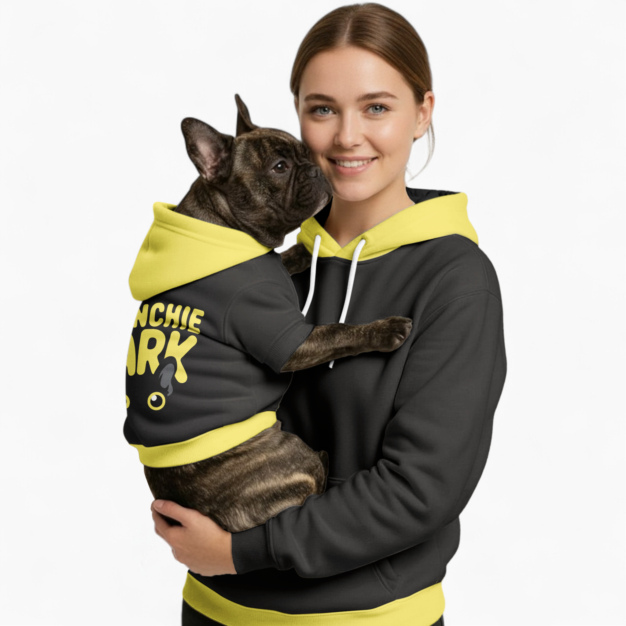 French Bulldog Dark Human Hoodies Essential Dog Supply