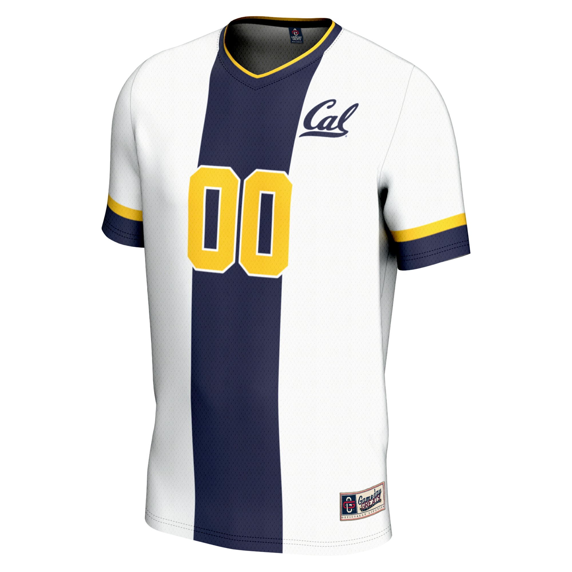 [LK] Cal Bears GameDay Greats Youth NIL Pick-A-Player Lightweight Soccer Jersey - White