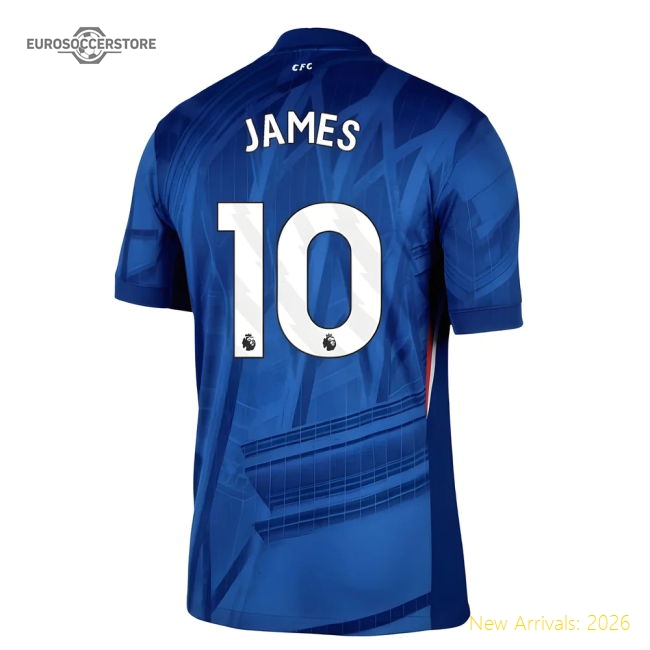 Chelsea Home Kit 2025-2026 Stadium Wear Jersey Game Ready