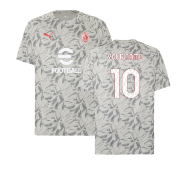 2025-2026 ACM Authentic Replica Jersey (Smokey Gray) Stretch Fabric