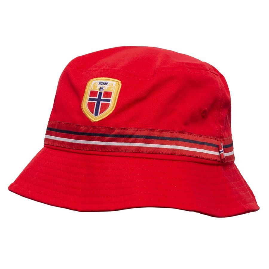 Norway Bucket Hat Red In Multiple Adult Sizes In Multiple Adult Sizes