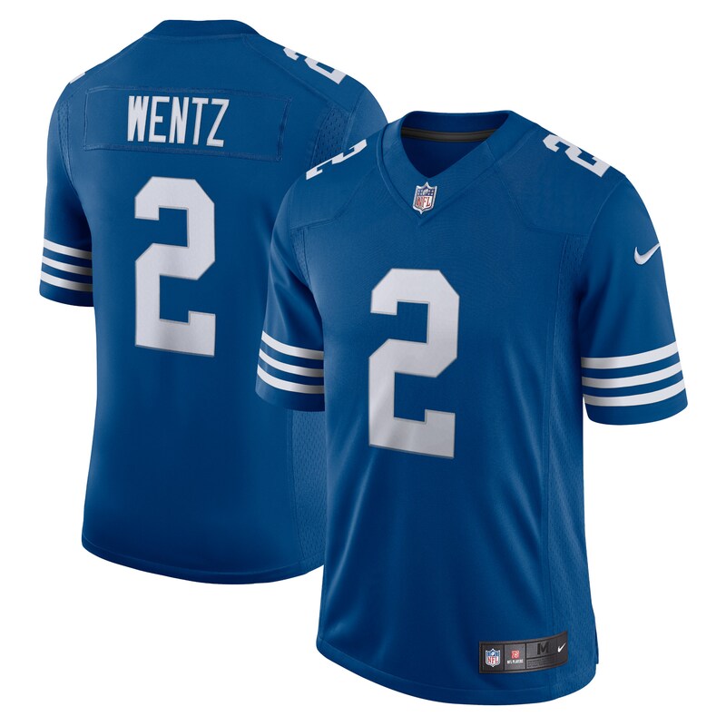 None Carson Wentz Star Player IND Colts Durable Jersey Football Appare