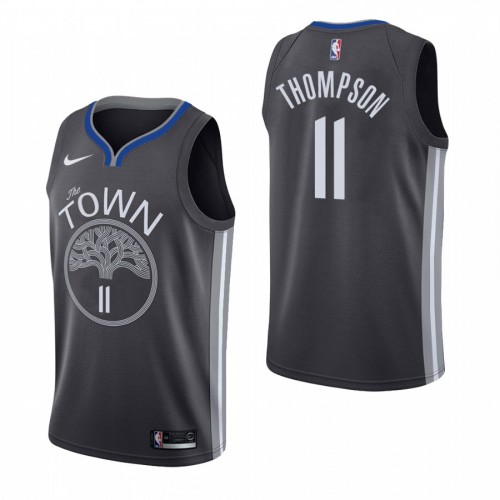 GSW Black Nike K. Thompson #11 NBA Jersey Game Day Wear Quality