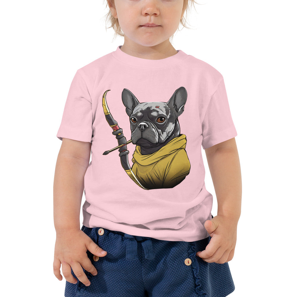 French Bulldog Kid's Frenchie T Shirt Sharpshooter Canine Apparel Durable Dog Item