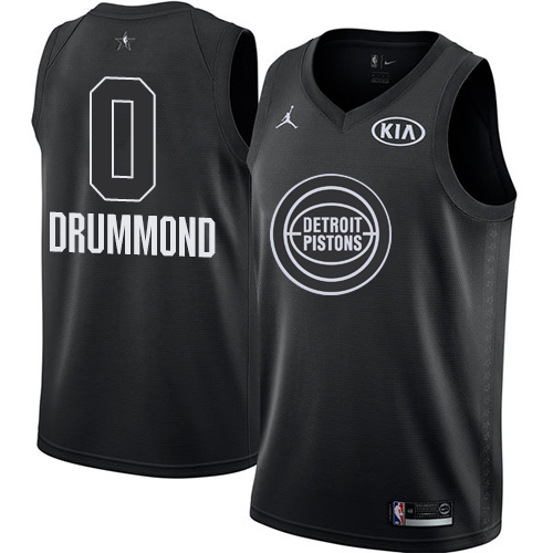Clippers Black Detroit Pistons #0 Nike Jersey - Reasonably Priced