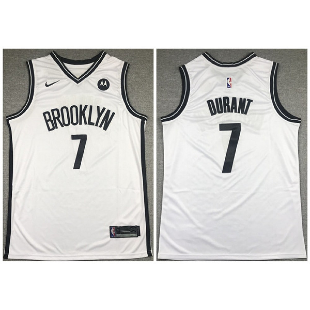 Brooklyn Nets Kevin Durant7 Jersey - White - NBA Collection