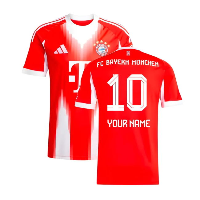 Professional 2025-2026 Bayern Munich Home With Special Edition Design