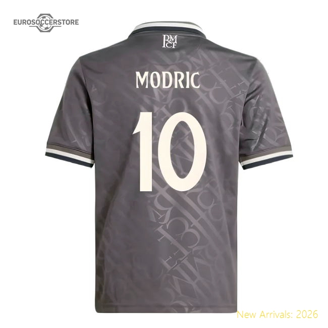 Official Third Real Madrid Modric Jersey 2024-2025 Moisture-wicking