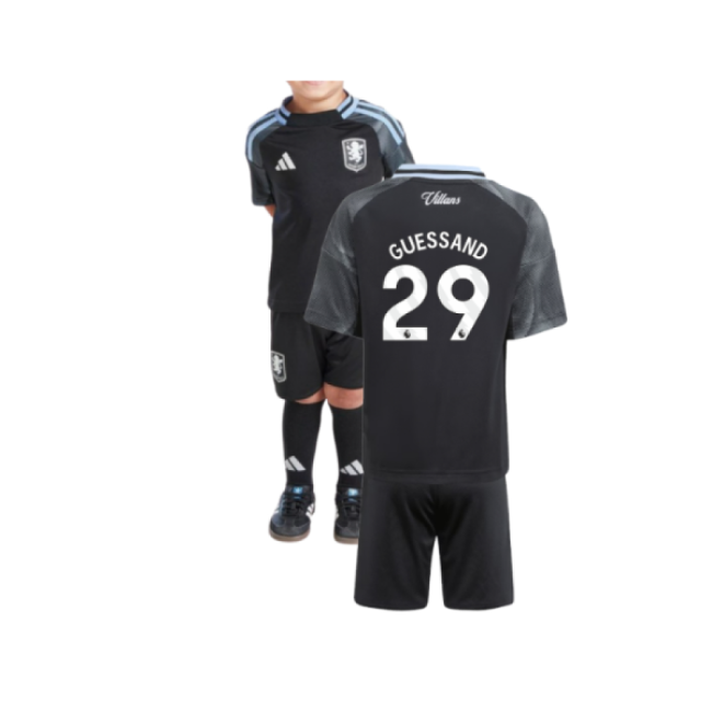 Premium 2025-2026 Aston Villa Away Mini Kit Guessand 29