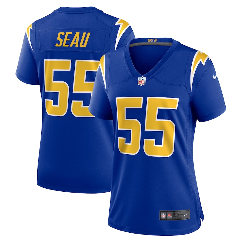 None Junior Seau LA Chargers Championship Elite Jersey for NFL Fans