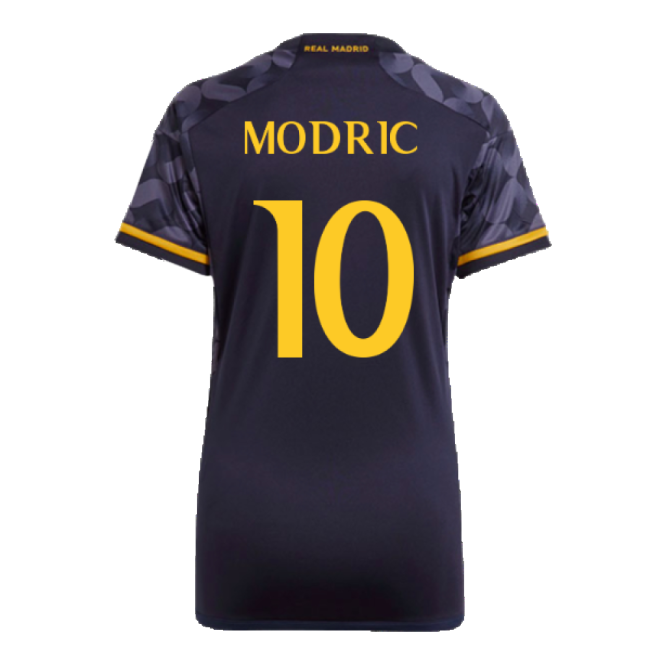 Premium 2023-2024 Real Madrid Away Shirt (Ladies) (Modric 10)