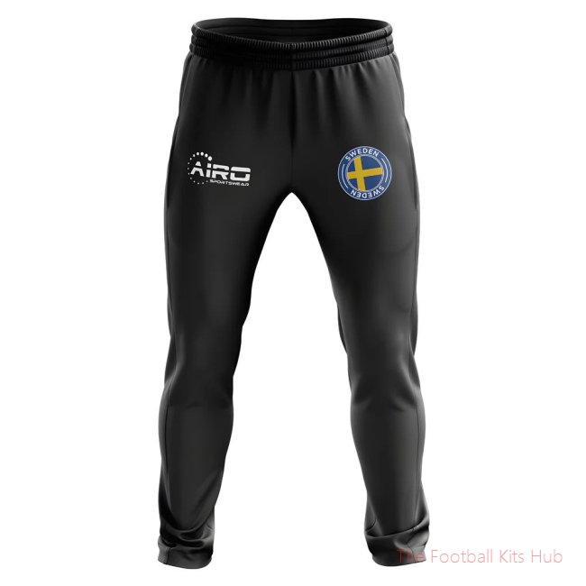 Sweden Concept Football Training Pants (Black)