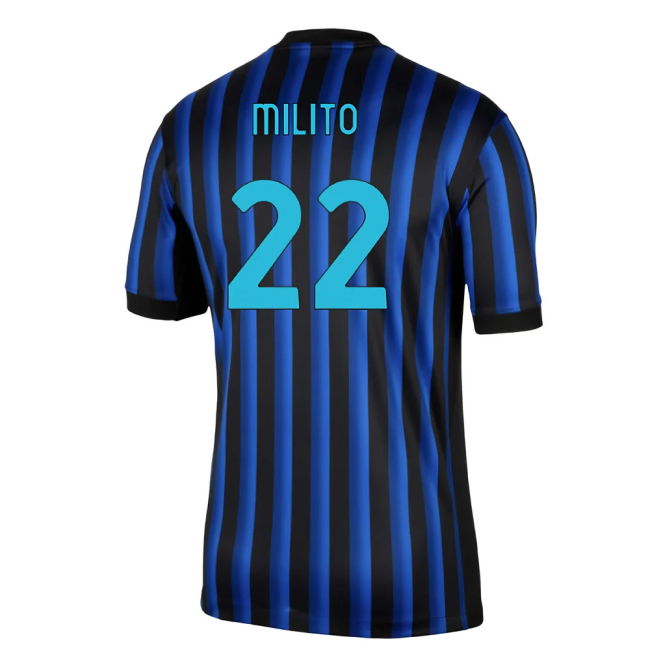 New Durable Inter Milan Home Football Shirt