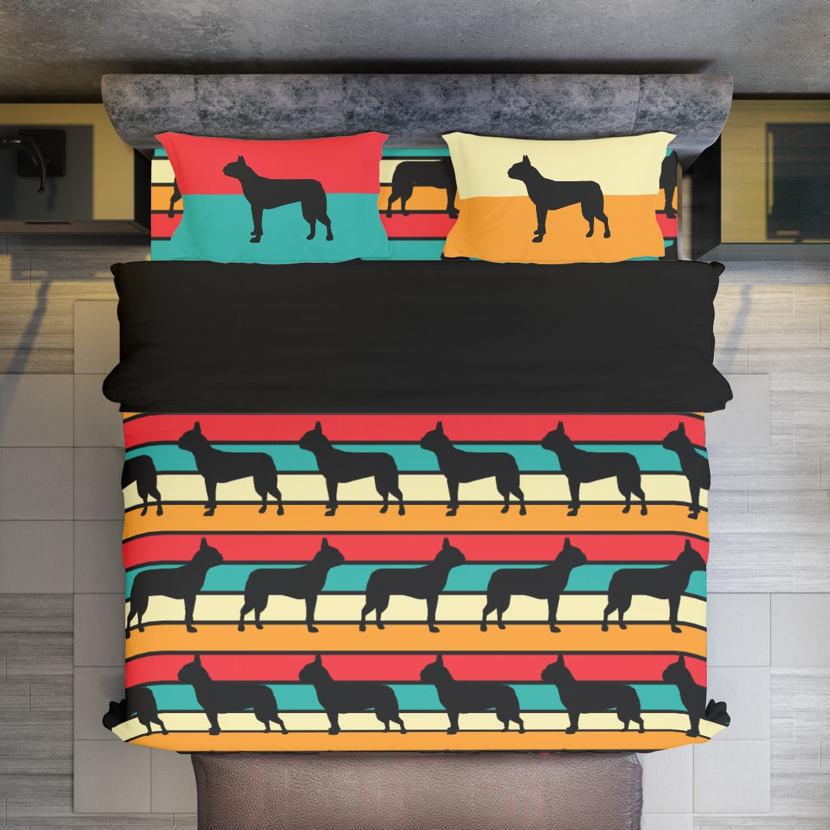 Ella - Duvet Cover Set for Boston Terrier lovers