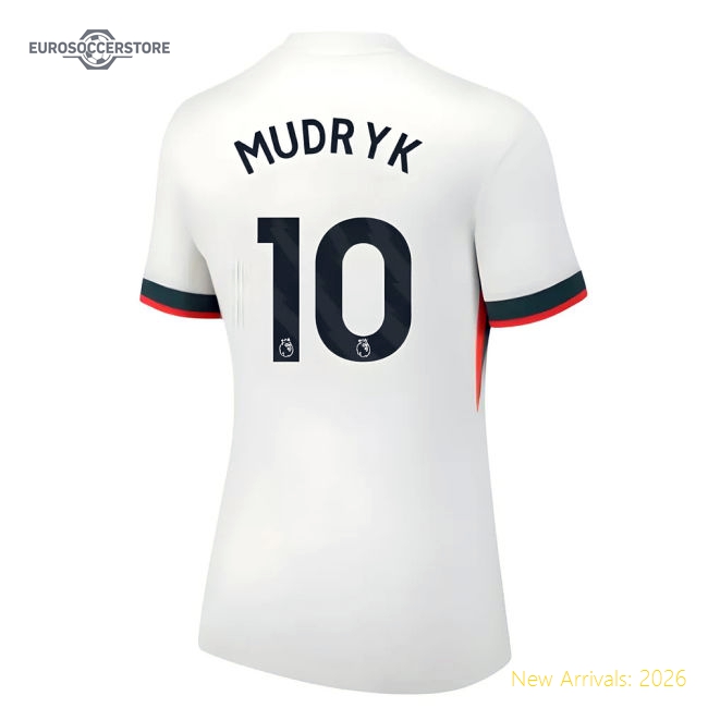 Modern Chelsea Womens Jersey Mudryk 2025-2026 Performance Fabric
