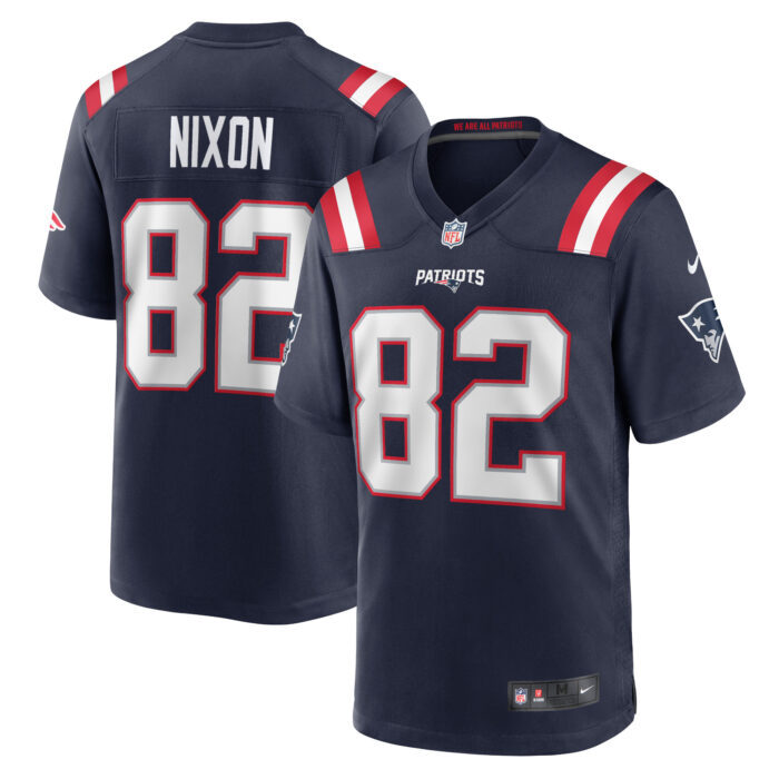 None Men's New England Patriots Retro Game Jersey for NFL Fans
