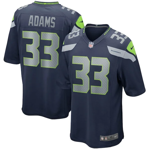 High-Quality SEA Seahawks Game Jersey - Navy | NFL Fan Apparel