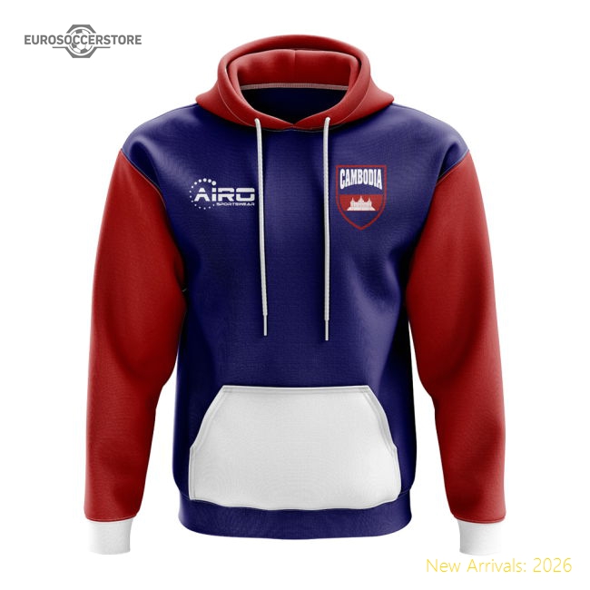 Cambodia Concept Country Football Hoody (navy) - Match Quality
