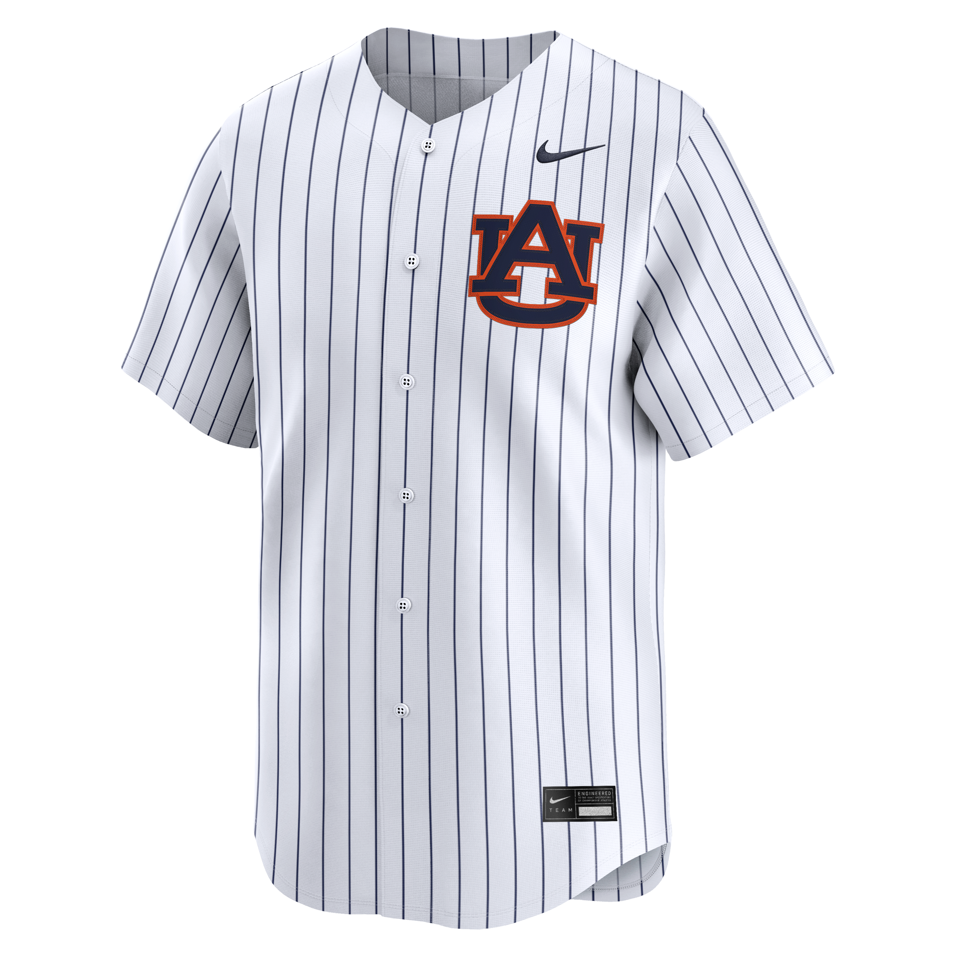 Auburn Tigers Nike Alternate Limited Baseball Jersey - White