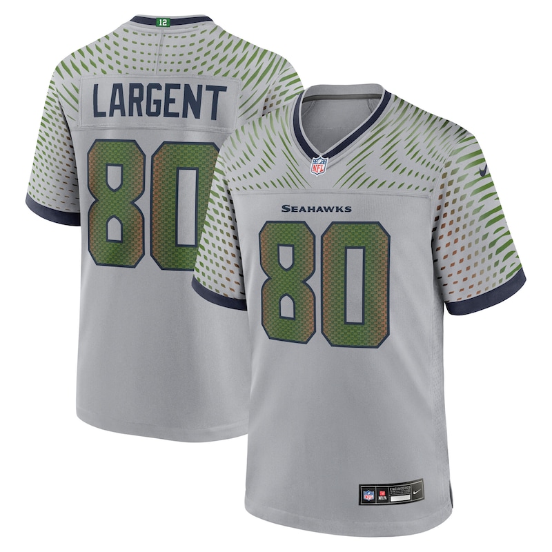None Steve Largent MVP Candidate SEA Seahawks Elite Jersey Game Day We