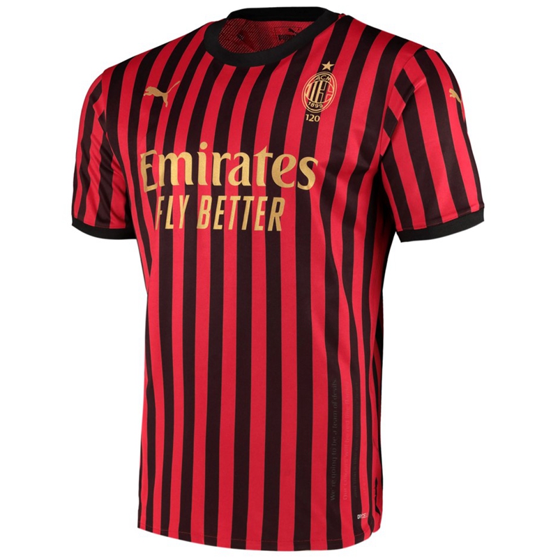 Durable 2020 AC Milan 120 Years 120 Anniversary Soccer Jersey Shirt
