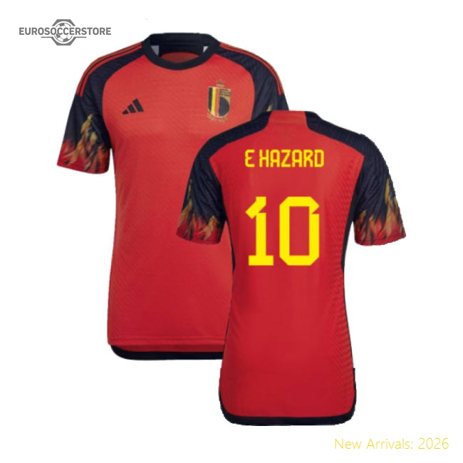 Top Belgium 2022-2023 Official Home Shirt Modern Comfort