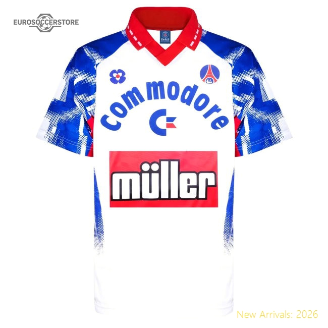 Supporter Psg 1992 Home Retro Football Shirt (Neymar Jr 10)