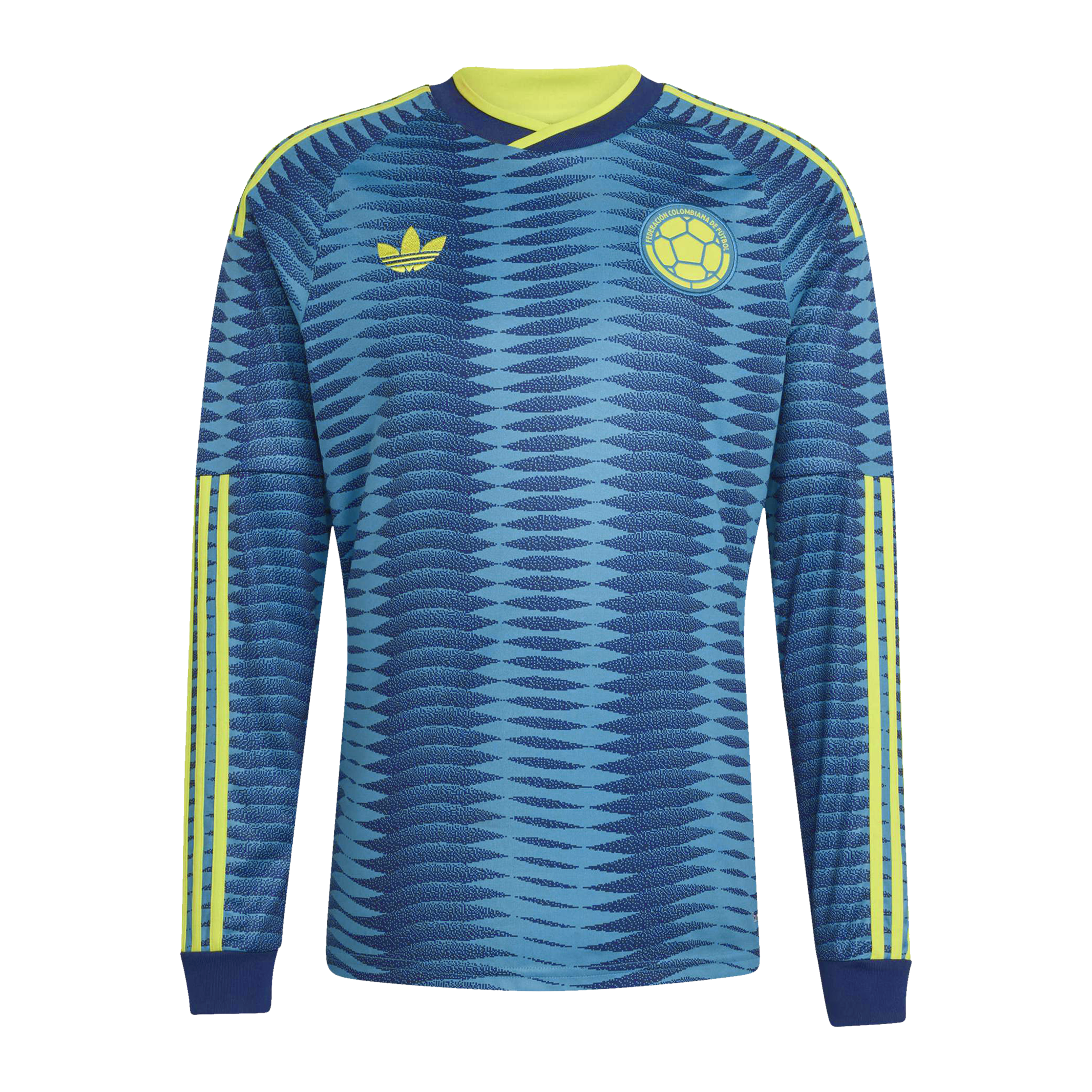 [JED] Colombia National Team 2026 Away Replica Long Sleeve Jersey - Turquoise