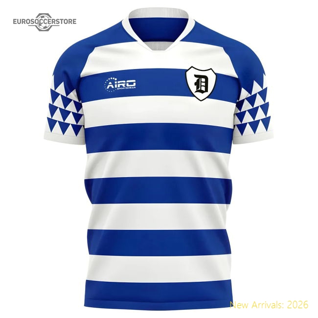 Authentic 2025-2026 Msv Duisburg Home Concept Football Shirt